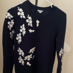 Jigsaw Blue wool sweater